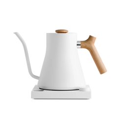 Matte White + Maple